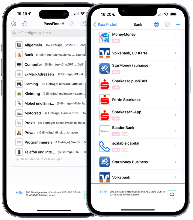 PassFinder! ohn iPhone